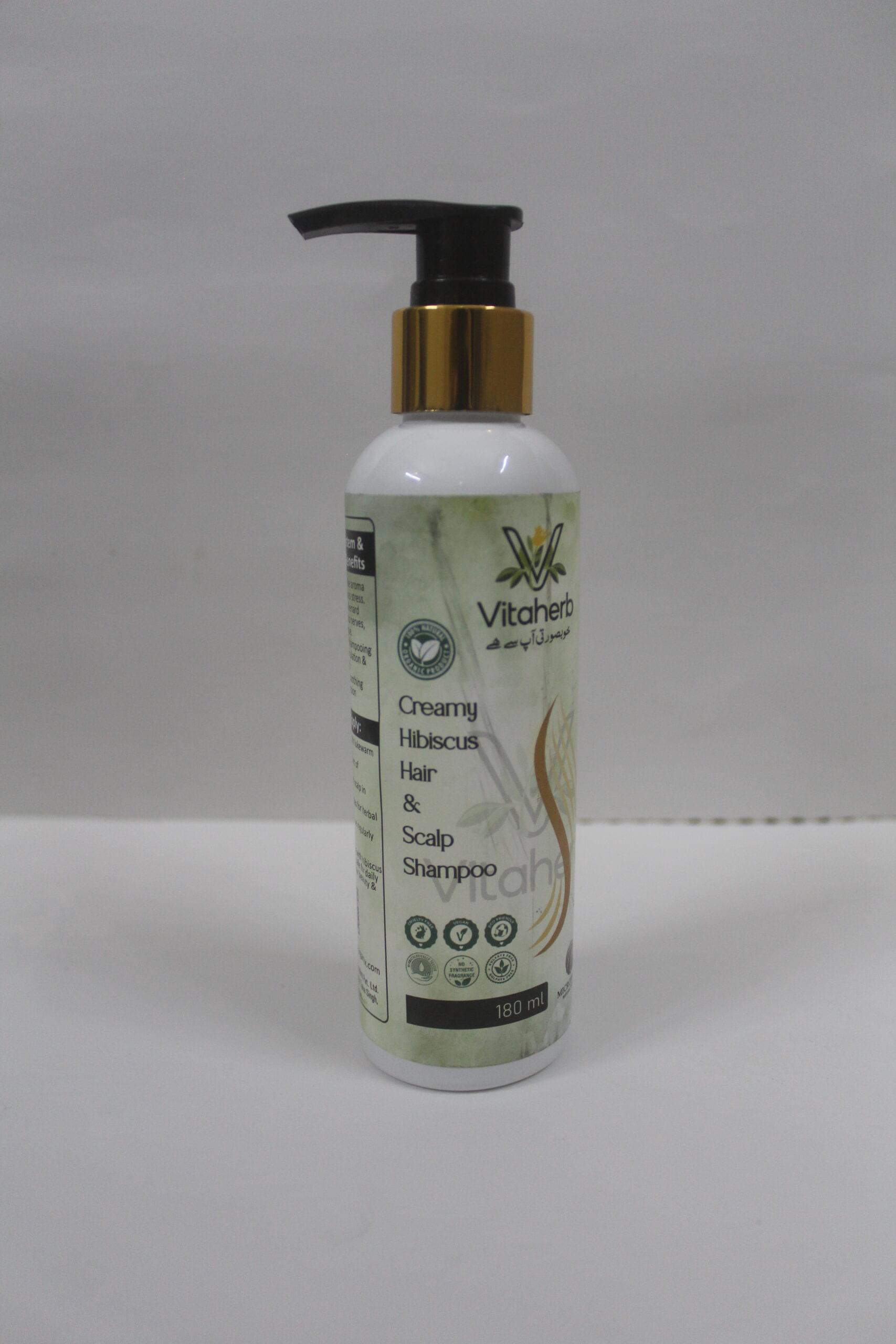 Vitaherb Creamy Hibiscus Hair & Scalp Shampoo - Image 2