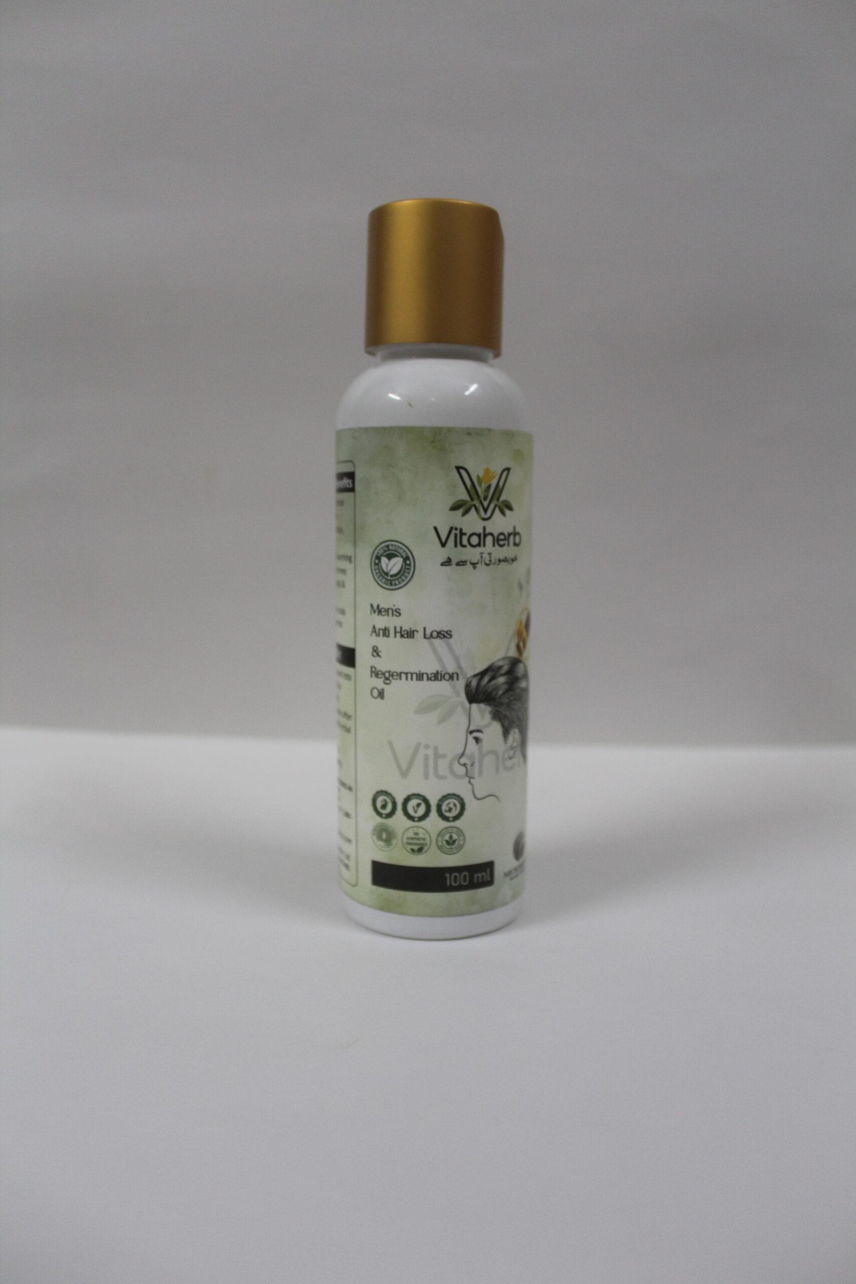 Vitaherb Men’s Anti-Hair Loss & Re germination Oil - Image 3
