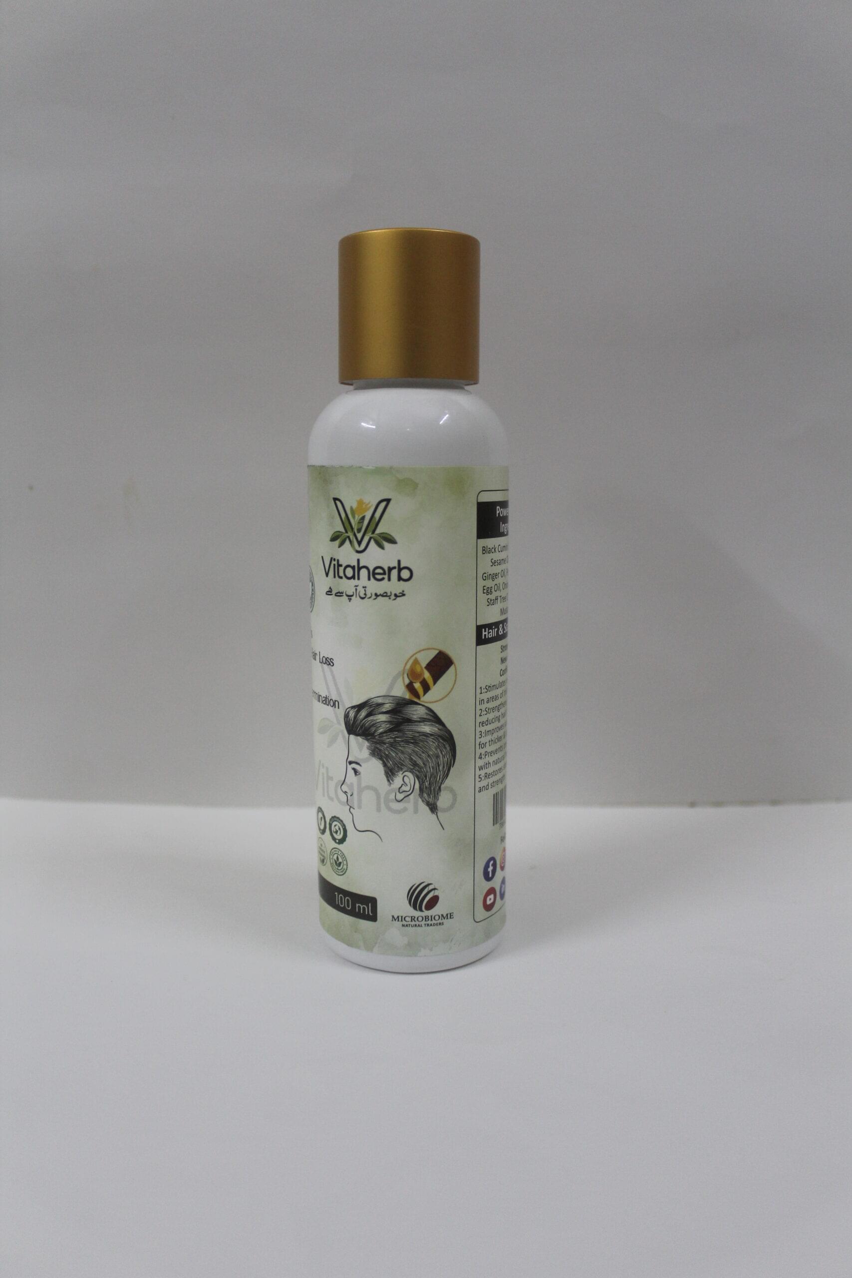 Vitaherb Men’s Anti-Hair Loss & Re germination Oil