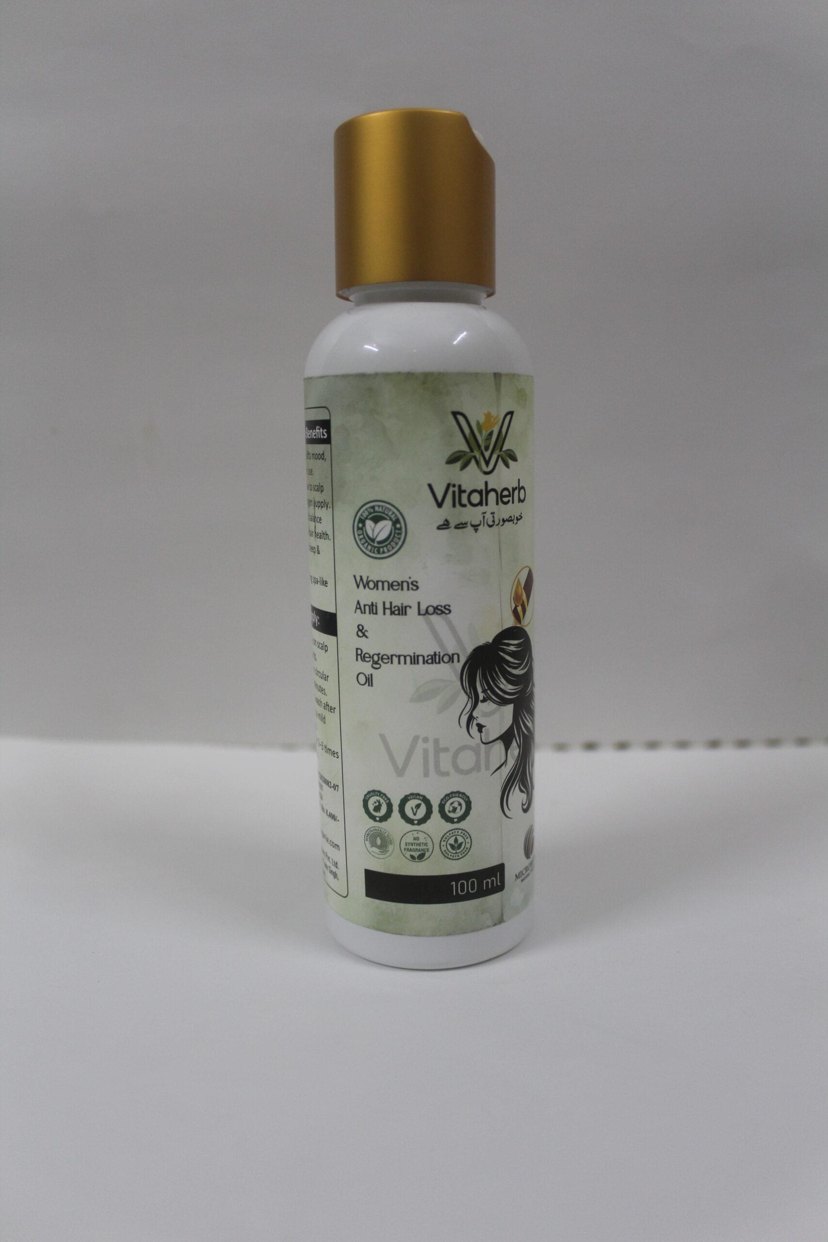 Vitaherb Women’s Anti-Hair Loss & Re germination Oil - Image 5