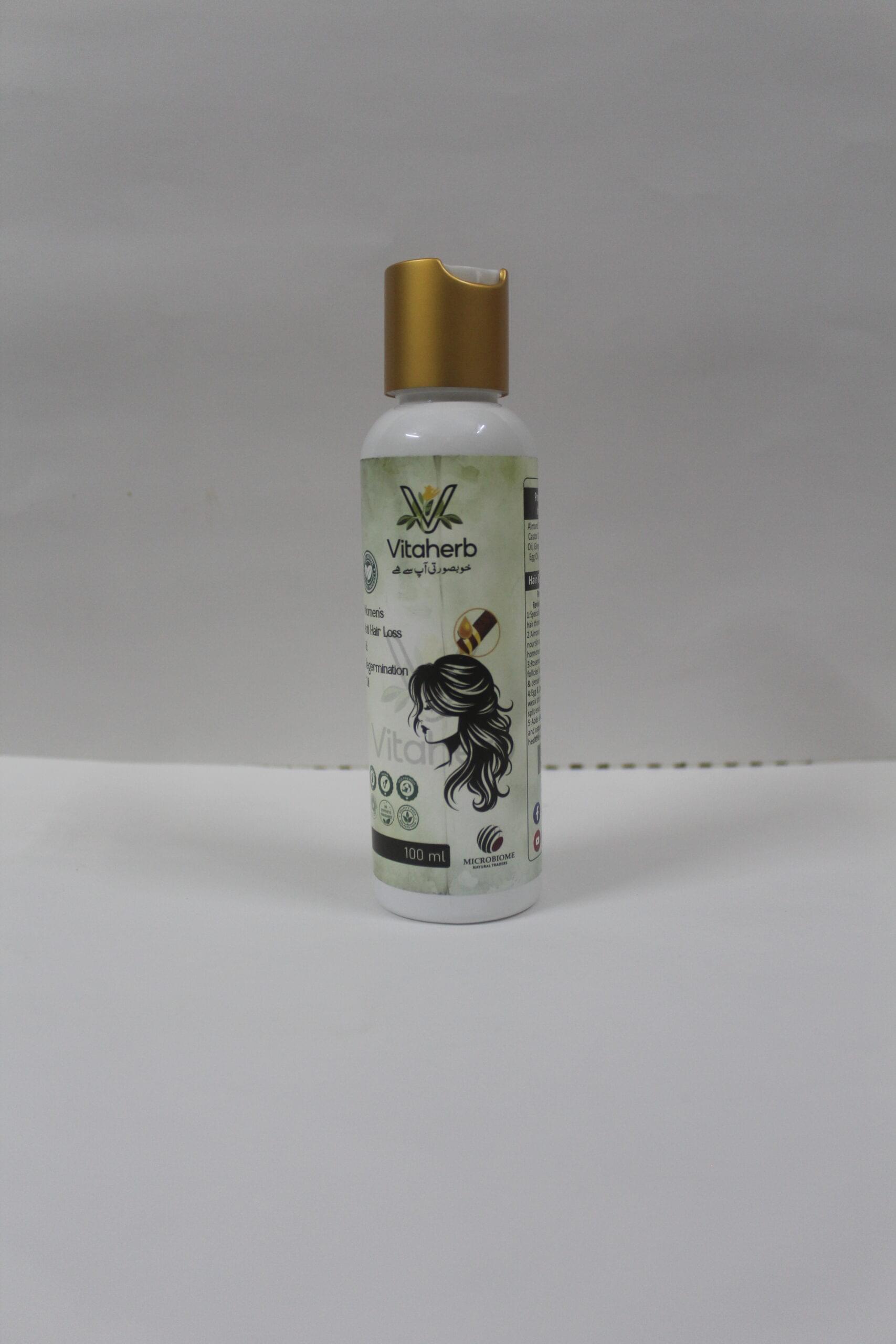 Vitaherb Women’s Anti-Hair Loss & Re germination Oil - Image 6