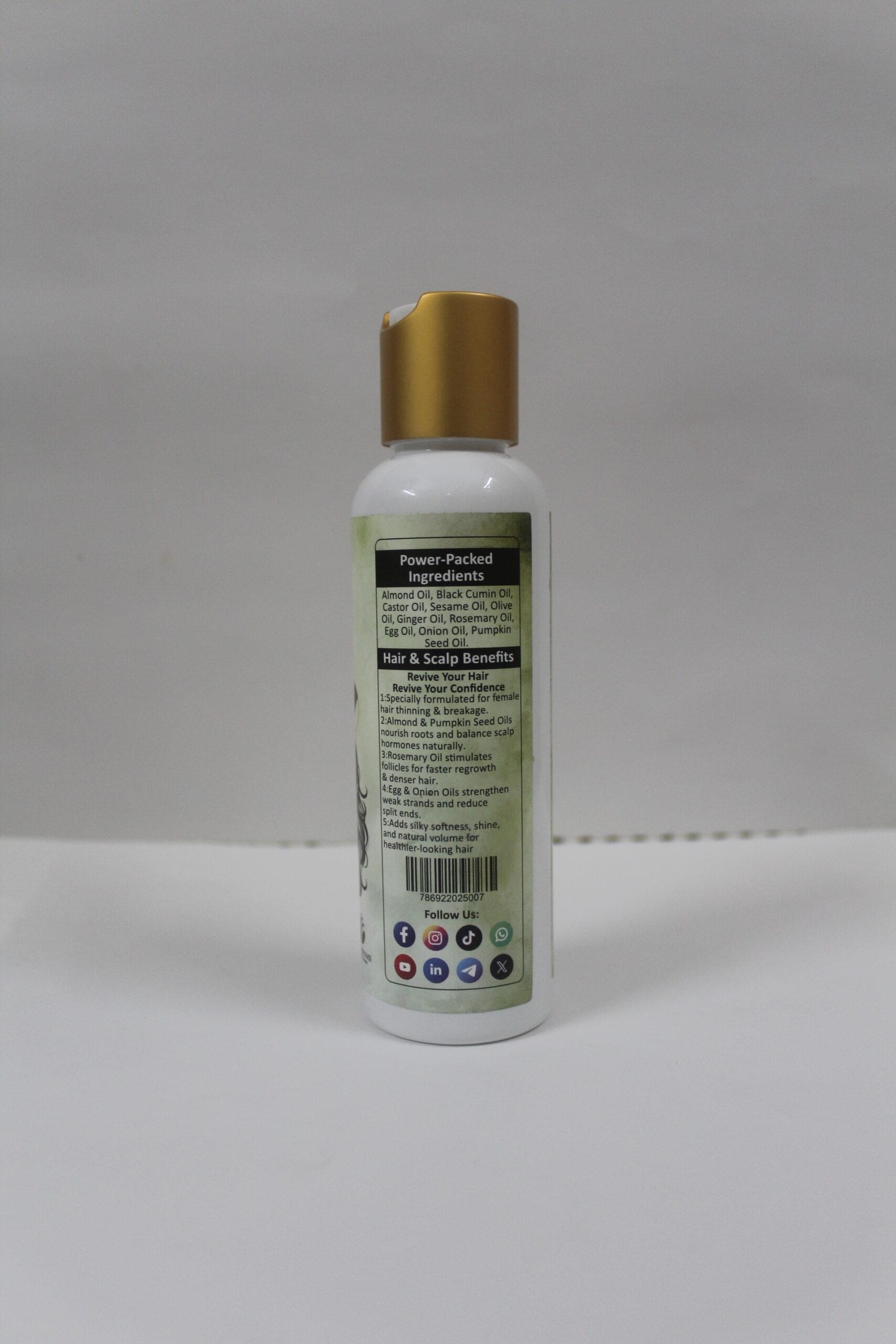 Vitaherb Women’s Anti-Hair Loss & Re germination Oil - Image 2